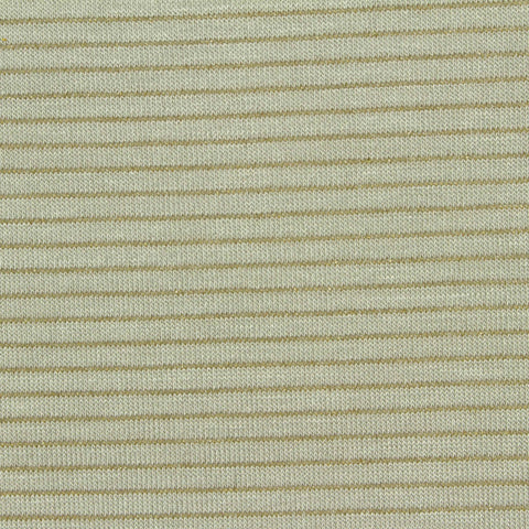 Beige Horizontal-Stripe Knit, Viscose