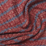 Red Marl Waffle Knit, Polyester — photo 3
