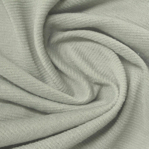 100% Polyester French Terry Fabric, 130 gsm, 165 cm — Khaki