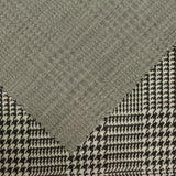 Black Plaid Jacquard, Polyester — photo 3