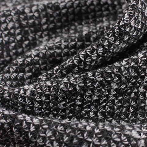 Black Leaf Jacquard, Polyester