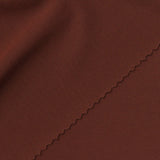 Viscose Nylon Stretch Rib Knit Fabric, 240 gsm, 155 cm — Brown — photo 3
