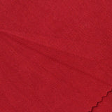 Viscose Acrylic Stretch Rib Knit Fabric, 290 gsm, 175 cm — Red — photo 3