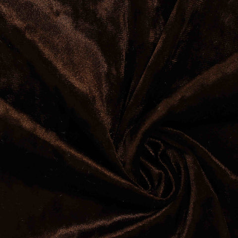 Polyester Stretch Knit Fabric, 220 gsm — Brown