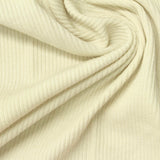 Viscose Acrylic Stretch Rib Knit Fabric, 2446 gsm, 165 cm — Beige — photo 3