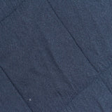 Dark Blue Tone-on-Tone Jacquard, Polyester — photo 3