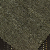 Dark Brown Plaid Interlock Knit, Polyester — photo 3