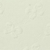 Cream Tone-on-Tone Floral Jacquard, Polyester — photo 3
