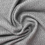 Brushed Viscose Polyester Stretch Jersey Knit Fabric, 200 gsm, 145 cm — Grey — photo 3