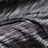 Black Marl Jersey Knit, Polyester — photo 3
