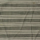 Green Horizontal-Stripe Jersey Knit, Polyester — photo 3