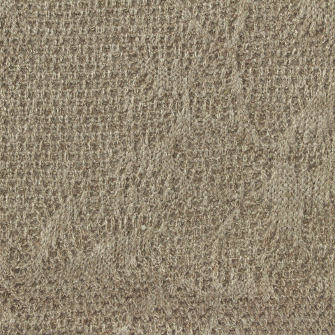 Viscose Polyester Blend Pointelle Knit Fabric, 270 gsm, 163 cm — Khaki
