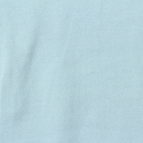 Brushed Polyester Stretch Milk Silk Knit Fabric, 160 gsm, 170 cm — Blue