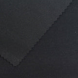 Polyester Stretch Scuba Knit Fabric, 330 gsm, 160 cm — Black — photo 3
