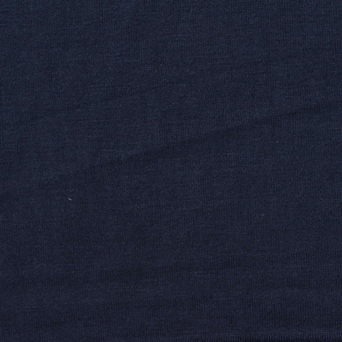 Viscose Stretch Jersey Knit Fabric, 190 gsm, 175 cm — Navy