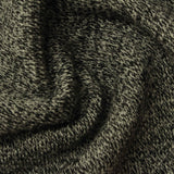 Black Marl French Terry, Cotton-Poly — photo 3