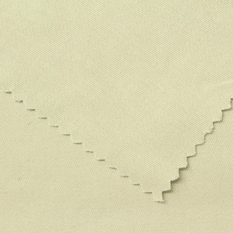 Cotton Viscose Stretch Woven Fabric, 265 gsm, 140 cm — Khaki