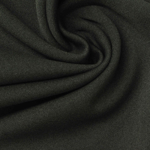 Charcoal Brushed Jersey Knit, Polyester