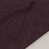 Purple Heathered-Marl Rib Knit, Poly-Viscose — photo 3