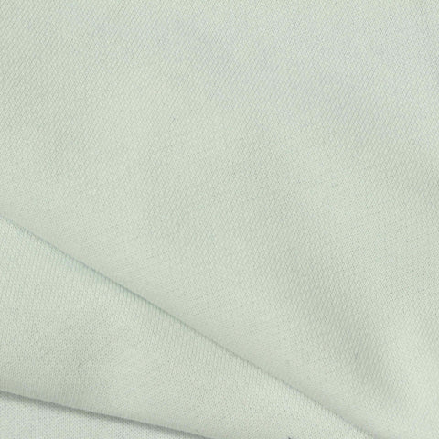 Polyester Cotton French Terry Fabric, 342 gsm, 163 cm — Green