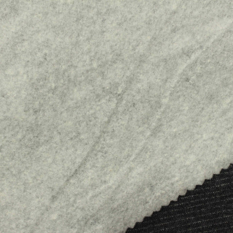 Dark Grey Marl French Terry, Cotton-Metallic, 260 gsm, 155 cm, ref EF-225468
