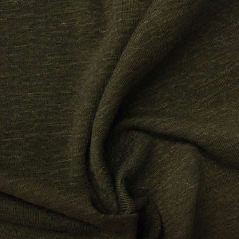 Olive Marl Jacquard, Polyester