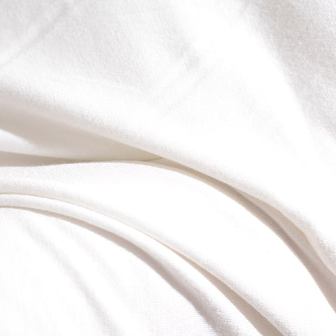Viscose Stretch Jersey Knit Fabric, 160 gsm, 160 cm — White
