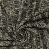 Grey Marl Rib Knit, Viscose-Poly — photo 3