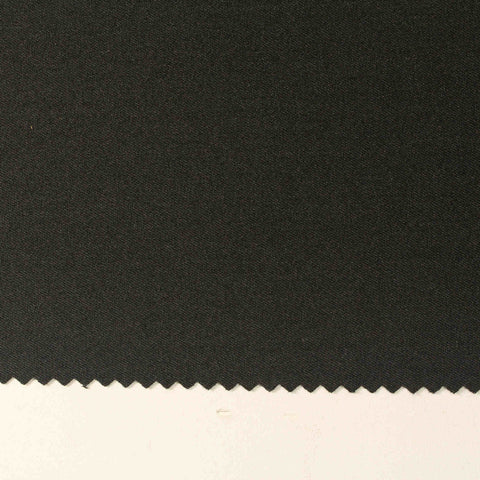 Polyester Viscose Woven Fabric, 190 gsm, 148 cm — Black