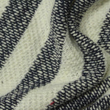Navy Stripes Chunky Knit, Cotton-Poly — photo 3