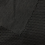 Jacquard Cotton Polyester Knit Fabric, 230 gsm, 160 cm — Black — photo 3