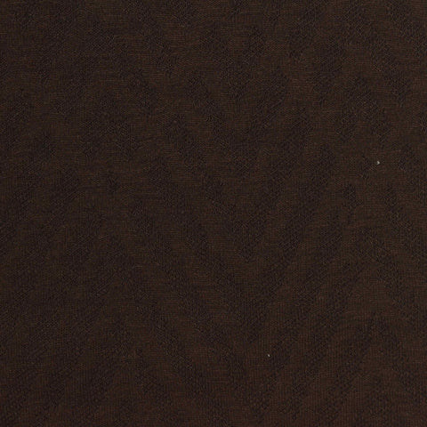 Dark Brown Tone-on-Tone Jacquard, Polyester, 297 gsm