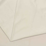 Brushed Polyester Stretch Jersey Knit Fabric, 135 gsm, 152 cm — White — photo 3