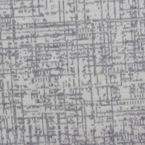 Light Grey Marl Jacquard, Poly-Cotton, 386 gsm