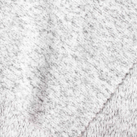 Light Grey Marl Chunky Knit, Polyester, 321 gsm