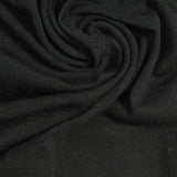 Jersey Knit Fabric, 140 gsm, 153 cm — Black — photo 3