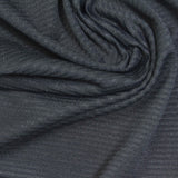 Polyester Stretch Knit Fabric, 170 gsm, 155 cm — Grey — photo 3