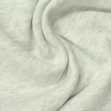 Light Grey Marl French Terry, Cotton-Poly — photo 3