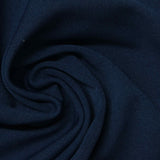 Polyester Stretch Sateen Fabric, 240 gsm — Navy — photo 3