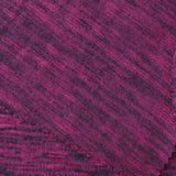 Dark Purple Marl Chunky Knit, Viscose-Poly — photo 3