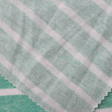 Green Horizontal-Stripe Jersey Knit — photo 3