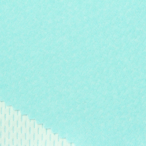 Jacquard 100% Polyester Mesh Fabric, 135 gsm, 195 cm — Blue