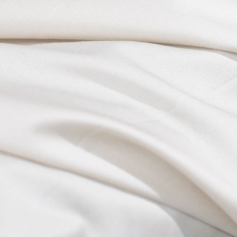 100% Cotton Woven Fabric, 120 gsm, 145 cm — White
