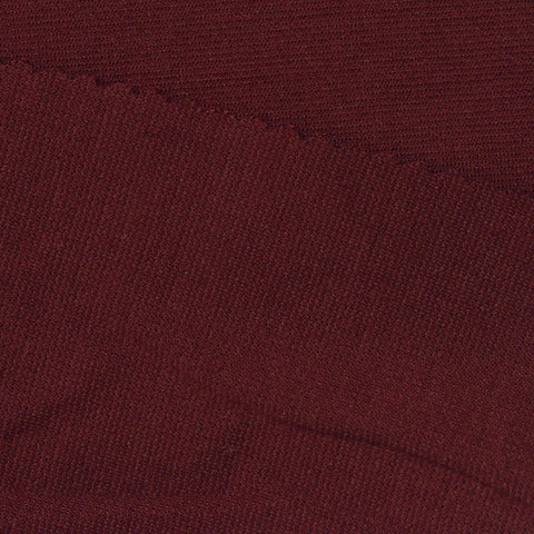 Viscose Nylon Stretch Ponte Knit Fabric, 310 gsm, 165 cm — Red