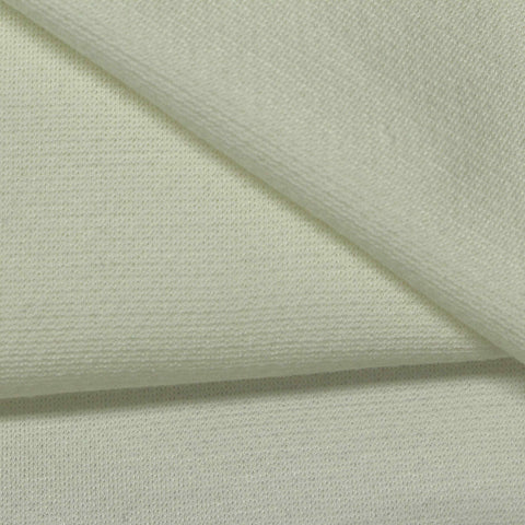 Polyester Viscose Stretch Interlock Knit Fabric, 360 gsm, 160 cm — Green