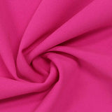 Polyester Stretch Linen-Look Fabric, 262 gsm, 160 cm — Pink — photo 3