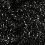Black Marl Interlock Knit, Polyester — photo 3