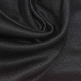 Cotton Polyester Stretch Knit Fabric, 310 gsm, 153 cm — Black — photo 3