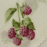 Red Leaves Crepe, Viscose — photo 3