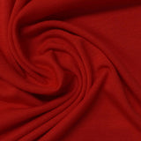 Viscose Stretch Jersey Knit Fabric, 179 gsm, 170 cm — Red — photo 3